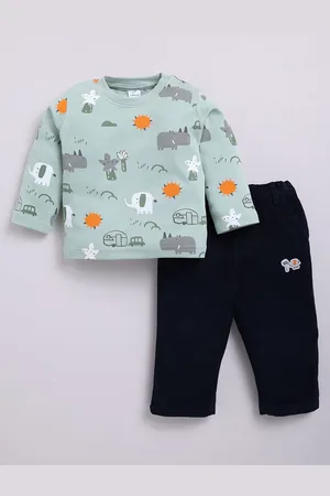 dollar Boys Printed T-shirt with Trousers