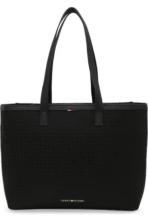 Tommy Hilfiger Women Textured Shopper Leather Shoulder Bag
