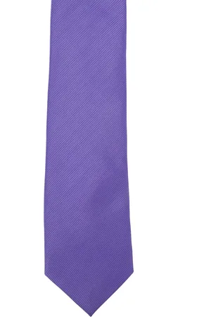 Calvadoss Purple Solid Broad Tie