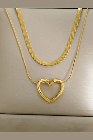 Jewels Galaxy Gold-Plated Necklace