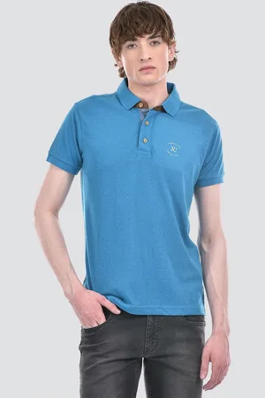 NUMERO UNO Men Solid Polo Collar T-shirt