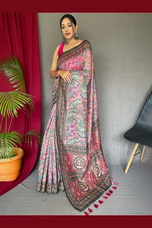 Ishin Kalamkari Saree