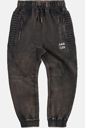 Angel & Rocket Boys Mid-Rise Cotton Joggers