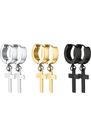 KARISHMA KREATIONS Set Of 6 Contemporary Hoop Earrings