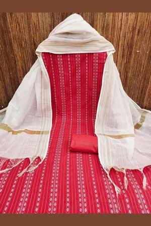 APNISHA Ethnic Motifs Printed Unstitched Dress Material