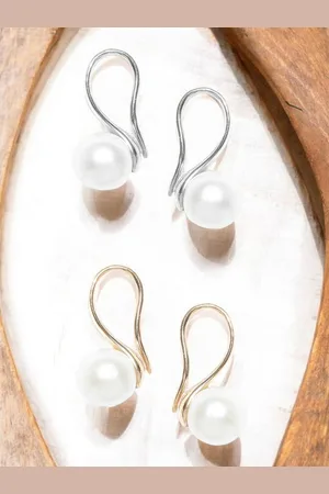 FÁBULA Contemporary Half Hoop Earrings