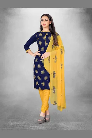 APNISHA Ethnic Motifs Printed Unstitched Dress Material