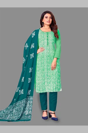 APNISHA Ethnic Motifs Printed Unstitched Dress Material
