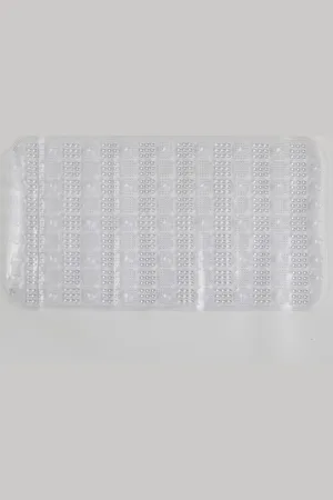 Home Centre Titania Transparent Textured Anti-Skid Shower Mat