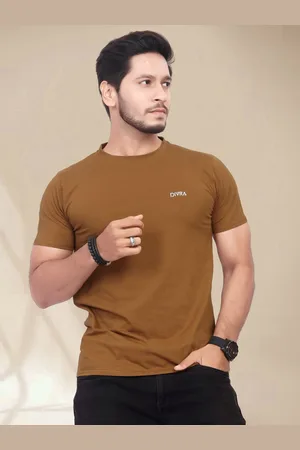 Divra Clothing Men Pure Cotton Pockets T-shirt