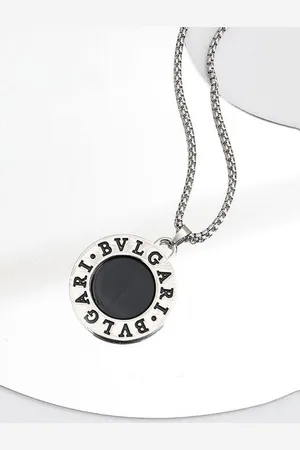 Krelin Silver-Plated & Round Shaped Pendant With Chain