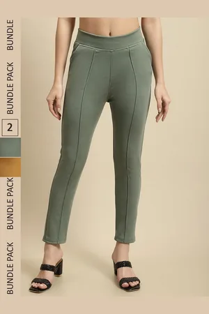 Tag 7 Women Pack Of 2 Skinny Fit Jeggings