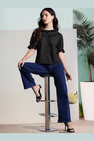 DressBerry Pure Cotton Opaque Casual Shirt