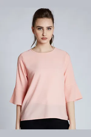 Harpa Women Pink Solid Top