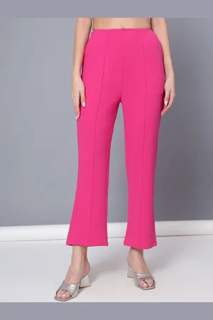 Golden Kite Women Tailored High-Rise Wrinkle Free Pleated Trousers