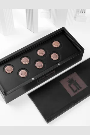 COSA NOSTRAA Men Gold Toned 7 Pc The Sunflower Buttons Set