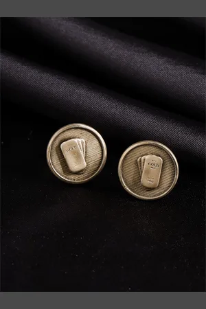 COSA NOSTRAA Quirky Brass Cufflink