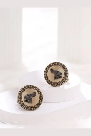 COSA NOSTRAA Men Textured Cufflink
