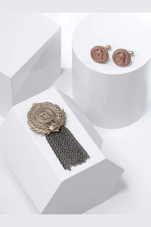 COSA NOSTRAA Men Metallic Accessory Gift Set