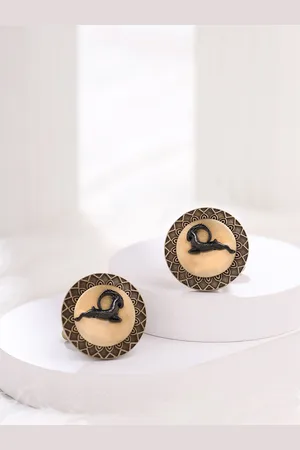 COSA NOSTRAA Men Textured Cufflink