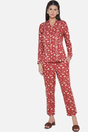 bellamia Printed Shirt With Trouser