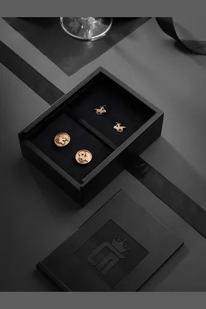 COSA NOSTRAA Men Set Of 2 The Warrior Collar Tips Gift Set
