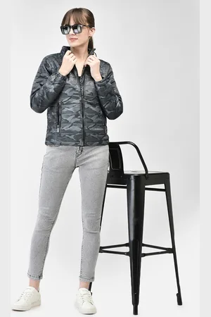 Crimsoune Club Camouflage Printed Puffer Jacket