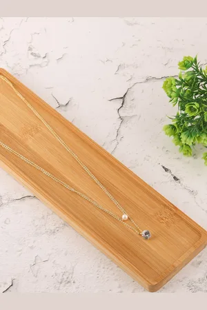 Brandsoon Gold-Plated & Grey Brass Antique Necklace