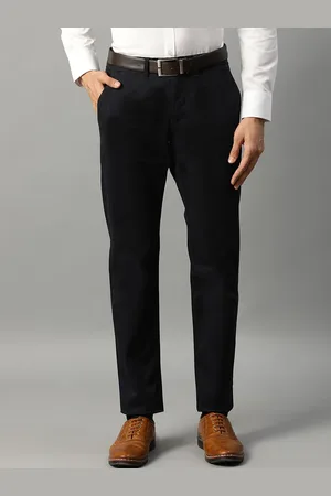 Matinique Men Navy Blue Slim Fit Trousers