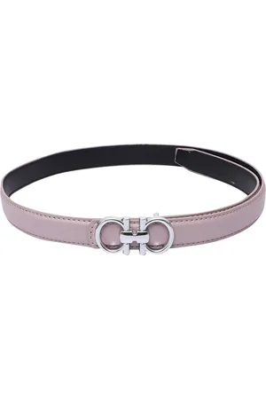 thickskin Girls Solid Push Pin Slim Belt