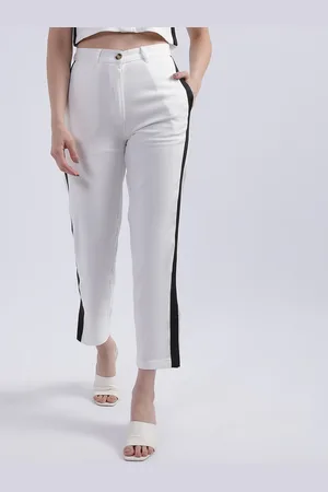 CENTRESTAGE Women High-Rise Parallel Trousers