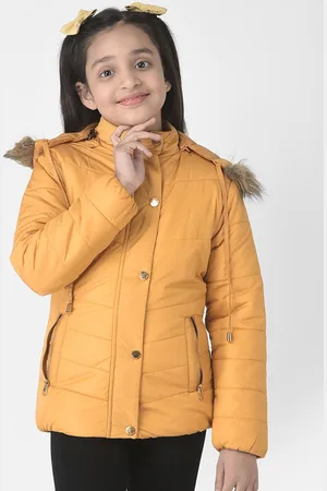Crimsoune Club Girls Hooded Padded Jacket