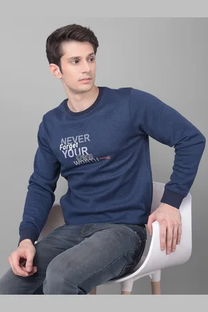 Crimsoune Club Typography Printed Pullover Sweatshirt