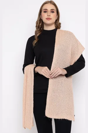 513 Clothing Textured Acrylic Knitted Mufflers