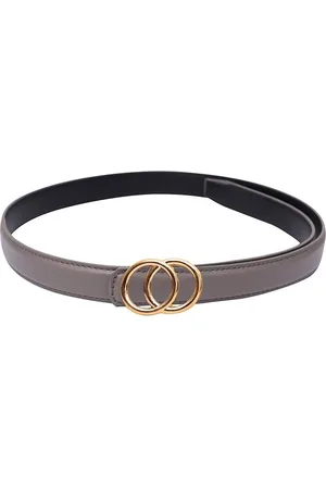 thickskin Girls Solid Push Pin Slim Belt