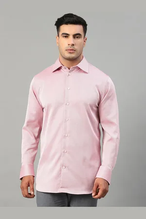 Matinique Men Pink Slim Fit Printed Cotton Casual Shirt