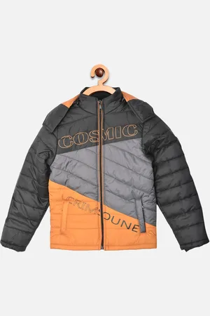 Crimsoune Club Boys Multicoloured Colourblocked Padded Jacket