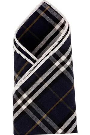 Alvaro Castagnino Men Printed Microfiber Pocket Square