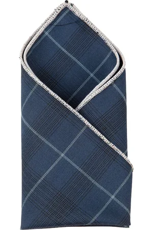 Alvaro Castagnino Men Checked Pocket Squares