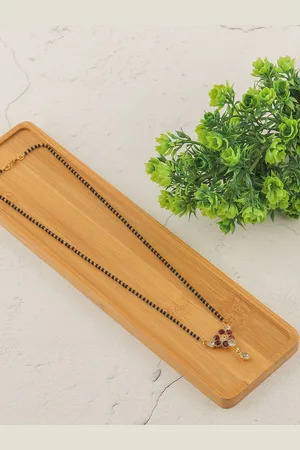 Brandsoon Gold-Plated & Red Mangalsutra