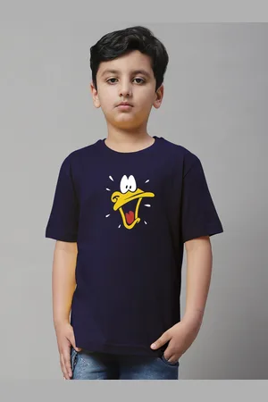 Friskers Boys Looney Tunes Printed Pure Cotton T-shirt