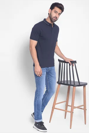 Crimsoune Club Polo Collar Slim Fit T-shirt