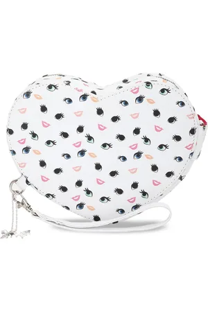 Forever 21 White Printed Shopper Handheld Bag