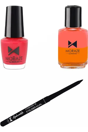 Moraze Pack of Kajal, Nail Polish & Nail Paint Remover