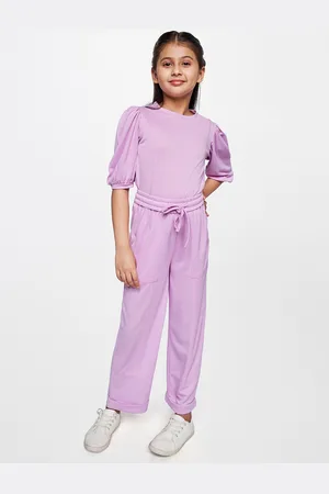AND Girls Purple Top with Trousers
