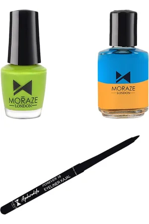 Moraze Set of 3 Nail Polish + Kajal & Nail Polish Remover