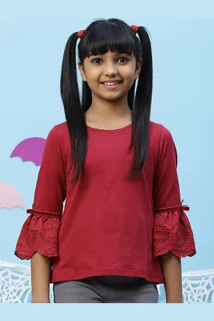 Biba Red Regular Top