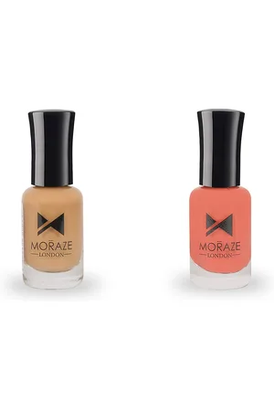 Moraze Set of 2 Nail Polish - The Tootsie Nude & Beige Nude