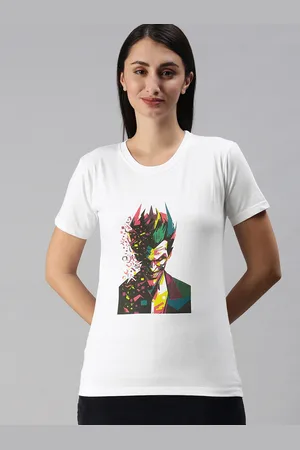 BRATMA Women White Printed T-shirt