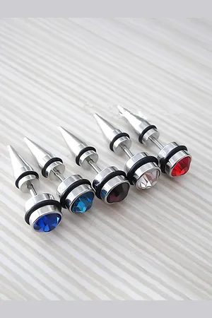 KARISHMA KREATIONS Set Of 3 Stainless Steel Earrings